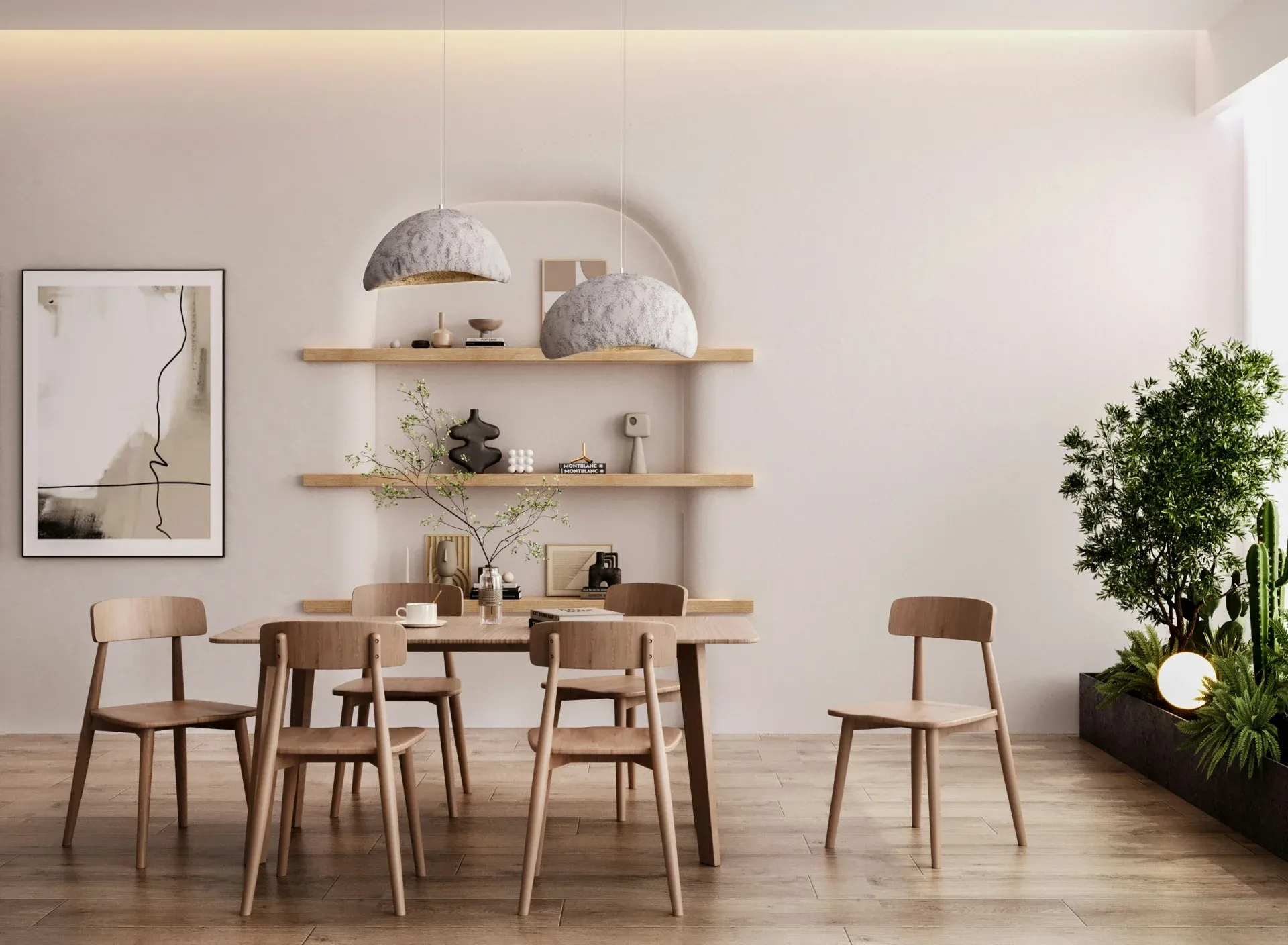 Moderner Wohn- und Schlafbereich im Cozy Loft